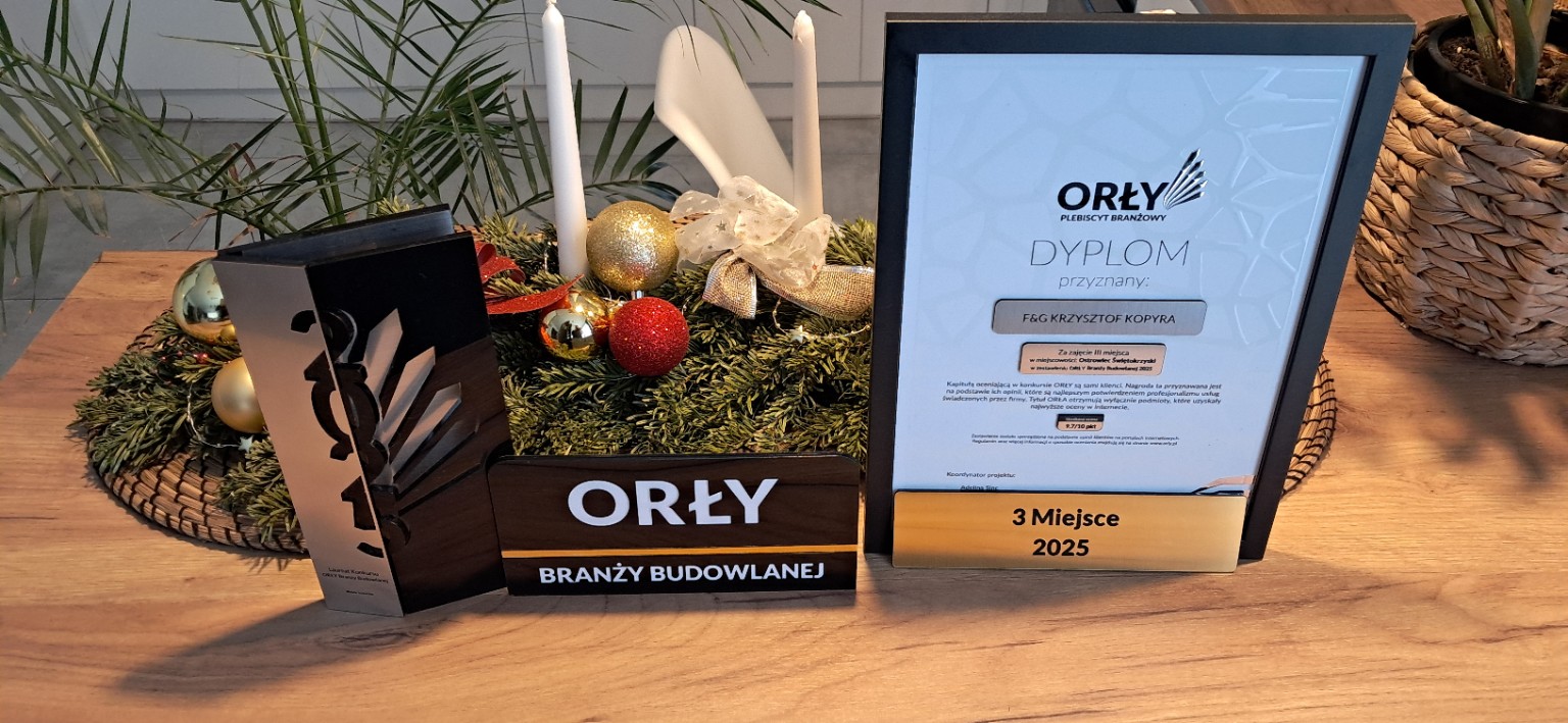 Orły Biznesu 2025 – III miejsce dla F&G Ogrodzenia w Ostrowcu Świętokrzyskim